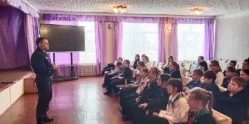 Профилактическая беседа инспектора ИДН в рамках акции "Дружим с Законом"
